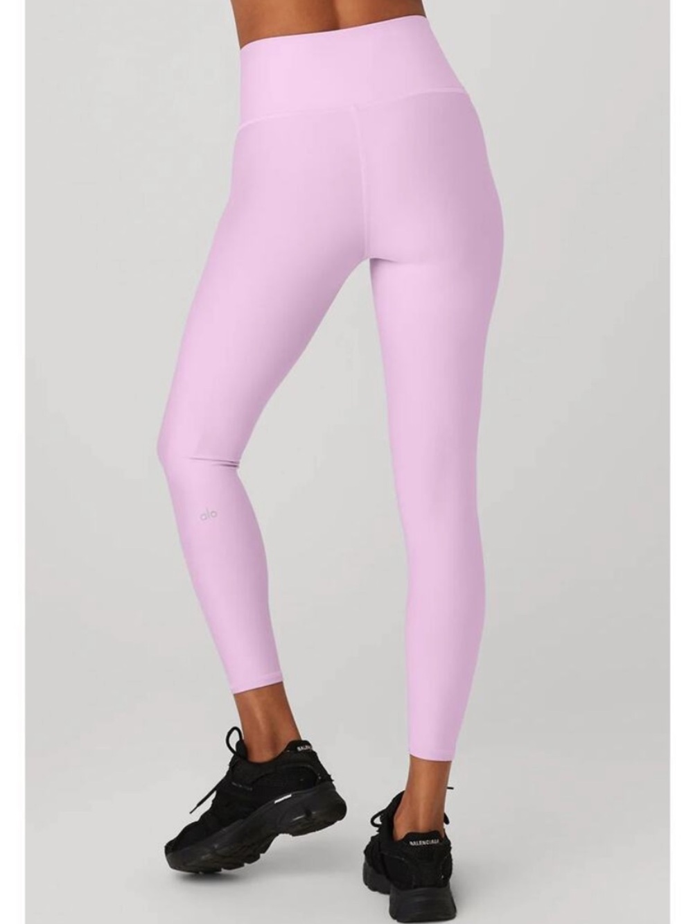 Alo Yoga High Waist Airlift Legging Size X-Small Sugarplum Pink Full Length 28”